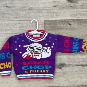 Lamb Chop & friends sweater